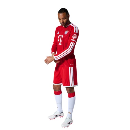 Kid's Bayern Munich 2026/27 Home Long Sleeve Shirt