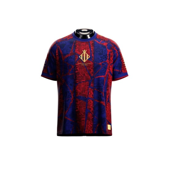 Men's FC Barcelona 2026 Spanish Champions Shirt - Red