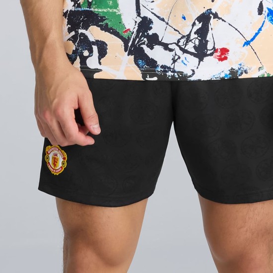 Women's Manchester United 2025/26 Stone Roses Shorts
