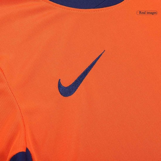 Kid's Netherlands Home Jersey+Shorts EURO 2024