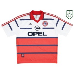 Men's Bayern Munich 1998/00 Away Retro Shirt Matthäus #10