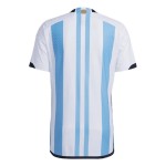 Argentina 3 Stars Player Version Home Jersey World Cup 2022