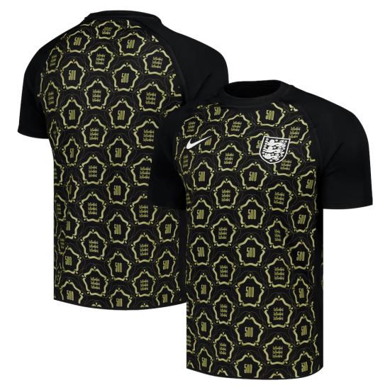 Men's England Lionesses 500th Anniversary Pre Match Shirt - Black