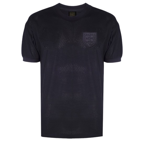 Men's England 1970 Retro Blackout Shirt #6