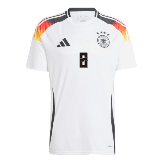 Toni Kroos #8 Germany Home Jersey EURO 2024