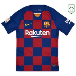 Men's FC Barcelona 2019/20 Home Retro Shirt Messi #10