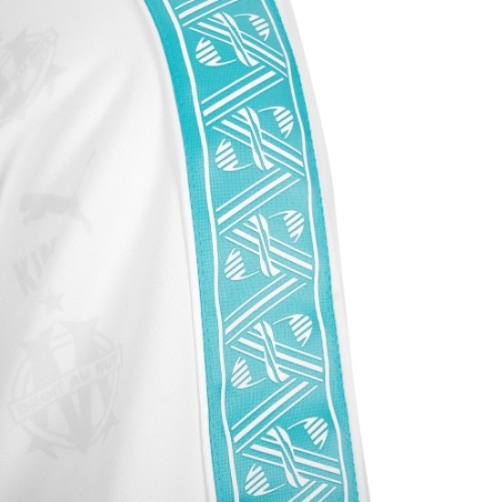 Men's OM Retro King Shirt #10  - White