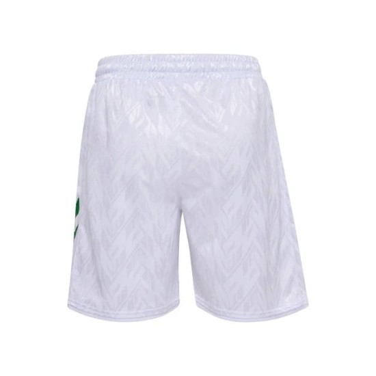 Women's Real Betis 2024/25 Home Shorts - White Women's Real Betis 2024/25 Home Shorts - White