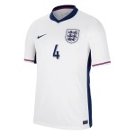 Declan Rice #4 England Home Jersey EURO 2024