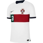 Pepe #3 Portugal Away Jersey World Cup 2022