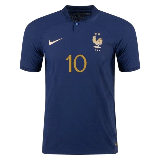 Kylian Mbappe #10 France Home Jersey World Cup 2022