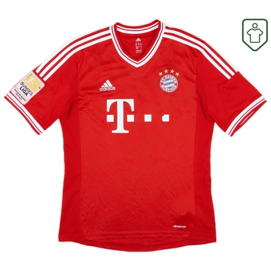Men's Bayern Munich 2013/14 Home Retro Shirt Götze #19