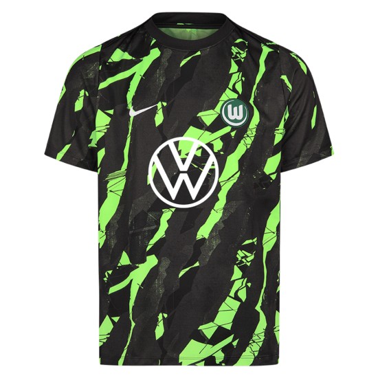 Men's VfL Wolfsburg 2025/26 Third Warm Up VW Shirt