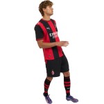 Kid's Milan 2026/27 Home Shorts - Black Kid's Milan 2026/27 Home Shorts - Black