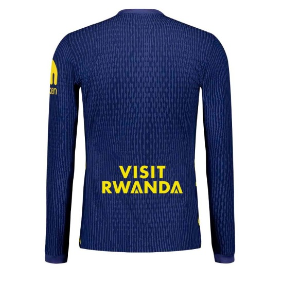 Kid's Atletico Madrid 2025/26 Away Long Sleeve Shirt