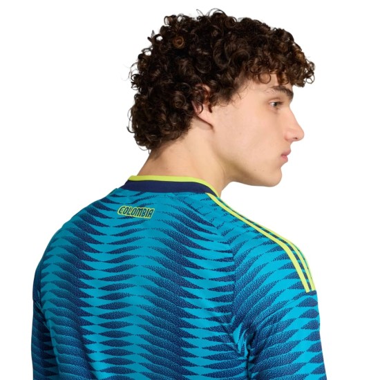 Kid's Colombia 2026 Away World Cup Long Sleeve Shirt