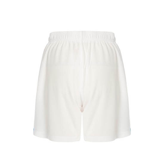 Men's Napoli 2024/25 Home Shorts - White/Sky Blue