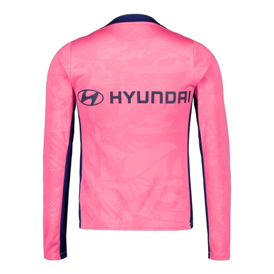 Men's Atletico Madrid 2024/25 Third UEFA Long Sleeve Prematch Shirt