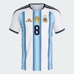 Women's Argentina 2026 Home Authentic World Cup Shirt E. FERNÁNDEZ #8