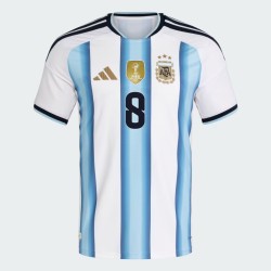 Men's Argentina 2026 Home Authentic World Cup Shirt E. FERNÁNDEZ #8
