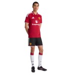 Men's Manchester United 2026/27 Home Shorts - Black Men's Manchester United 2026/27 Home Shorts - Black