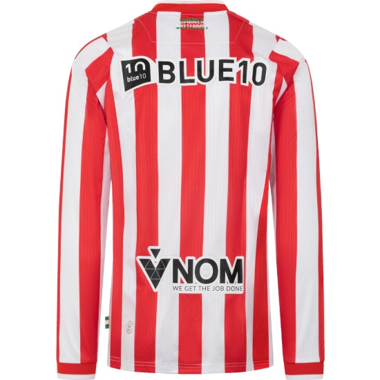 Men's Sparta Rotterdam 2024/25 Home Long Sleeve Shirt