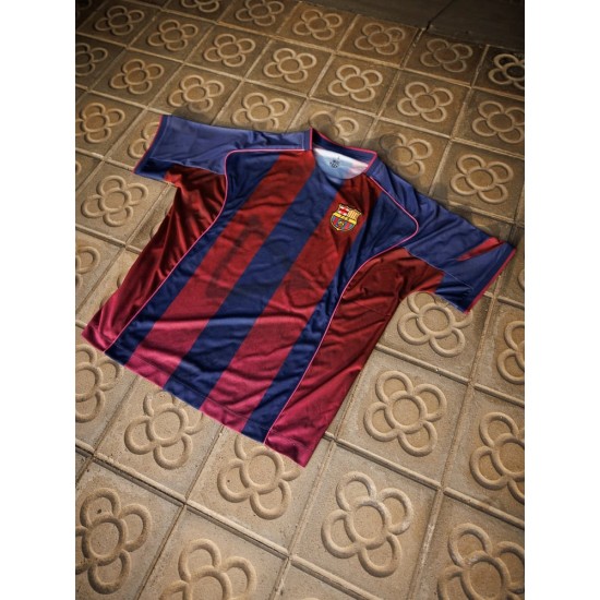 Women's Ed Sheeran x Spotify x FC Barcelona 2004/05 Home Retro Shirt