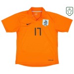 Men's Netherlands 2006/08 Home Retro Shirt V.Persie #17