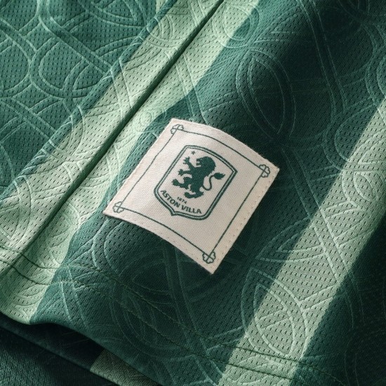 Women's Aston Villa 2025/26 Third St Patricks Day Shirt