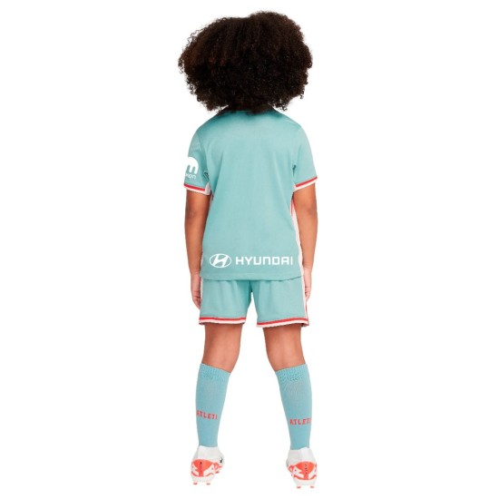 Kid's Atletico Madrid 2024/25 Away Kit Kid's Atletico Madrid 2024/25 Away Kit