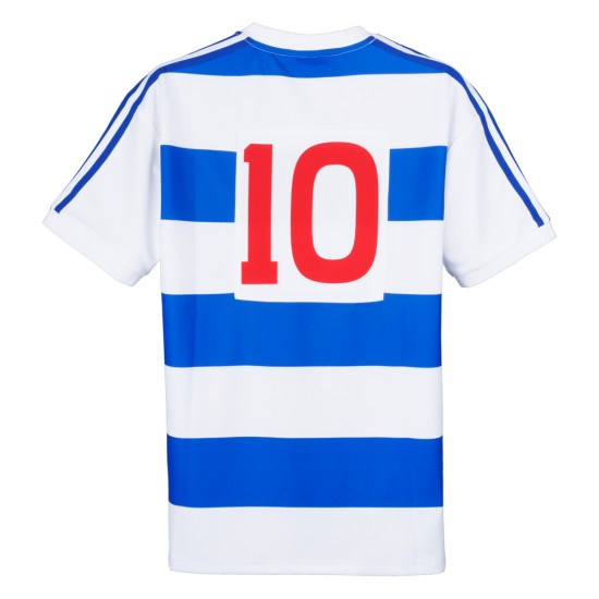 Kid's Queens Park Rangers 1978/79 Home Retro Shirt #10 Kid's Queens Park Rangers 1978/79 Home Retro Shirt #10