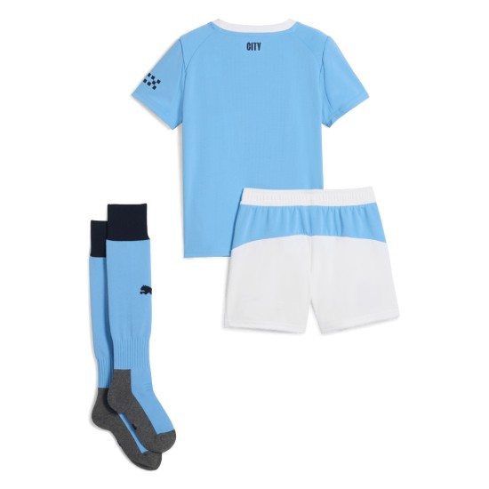 Kid's Manchester City 2025/26 Home Kit