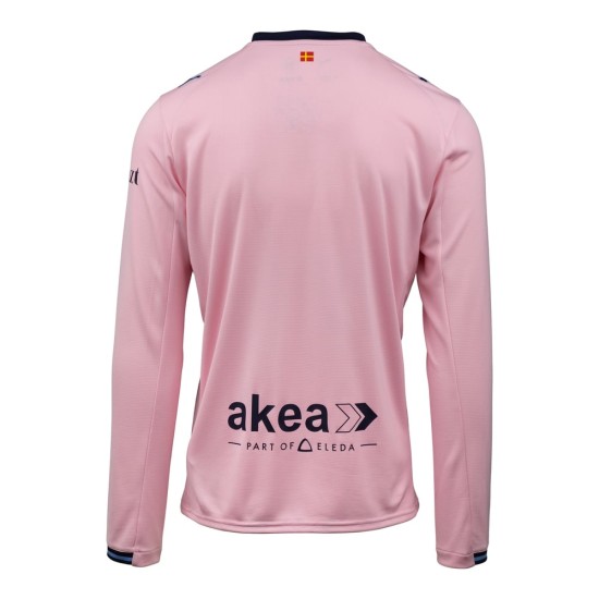 Men's Malmö FF 2025 Away Long Sleeve Shirt - Pink Men's Malmö FF 2025 Away Long Sleeve Shirt - Pink