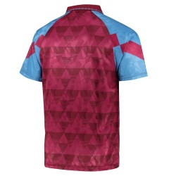 Men's Aston Villa 1990 Retro Shirt - Red Men's Aston Villa 1990 Retro Shirt - Red