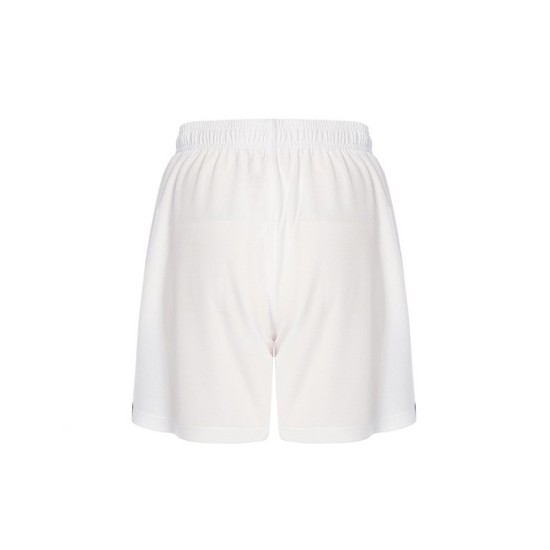 Kid's Napoli 2024/25 Home Shorts - White/Navy Blue