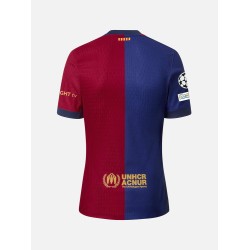 Men's FC Barcelona 2024/25 Home Long Sleeve UCL Shirt Men's FC Barcelona 2024/25 Home Long Sleeve UCL Shirt