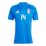 Federico Chiesa #14 Italy Home Jersey EURO 2024