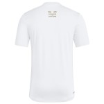 Men's Los Angeles FC 2025 Third Hook AEROREADY Shirt - White Men's Los Angeles FC 2025 Third Hook AEROREADY Shirt - White