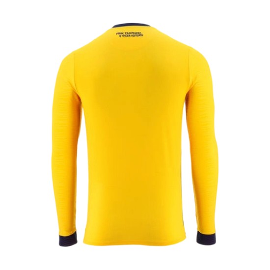 Men's Ecuador 2026 Home World Cup Long Sleeve Shirt
