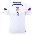 Ricardo Pepi #9 USMNT Home Jersey World Cup 2022