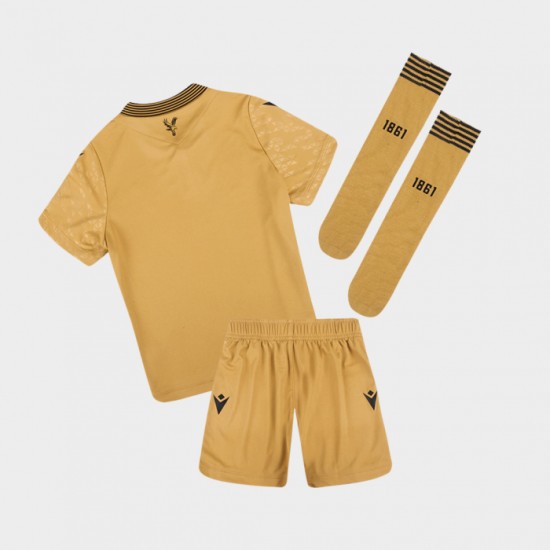 Kid's Crystal Palace 2025/26 Third Eagle Gold Kit