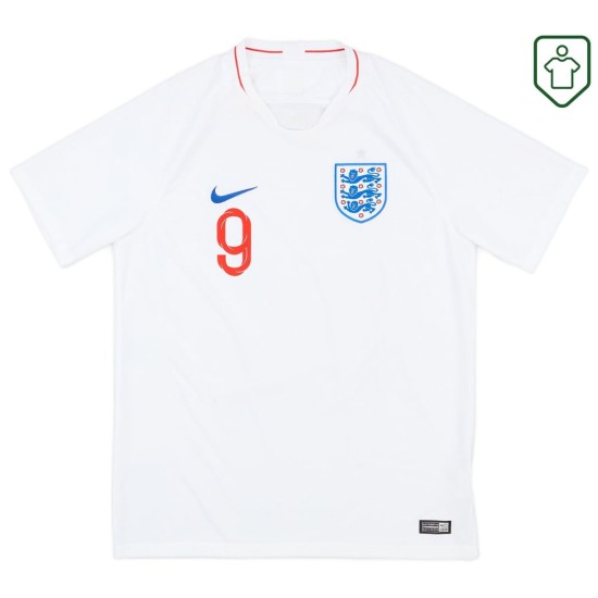 Men's England 2018/19 Home Retro Shirt Kane #9 Men's England 2018/19 Home Retro Shirt Kane #9