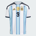 Women's Argentina 2026 Home Authentic World Cup Shirt J. ALVAREZ #9