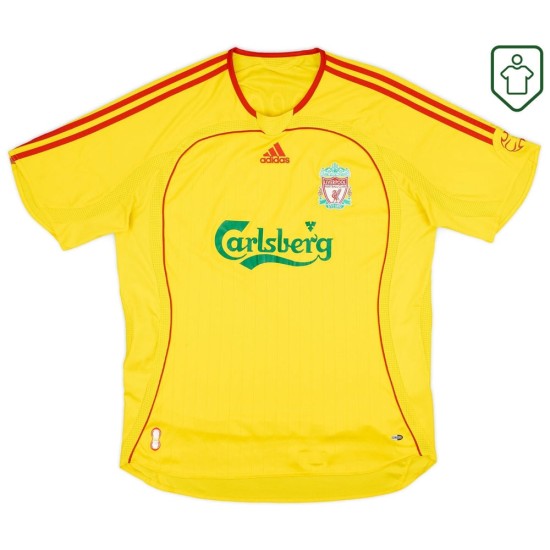 Men's Liverpool 2006/07 Away Retro Shirt Gerrard #8 Men's Liverpool 2006/07 Away Retro Shirt Gerrard #8