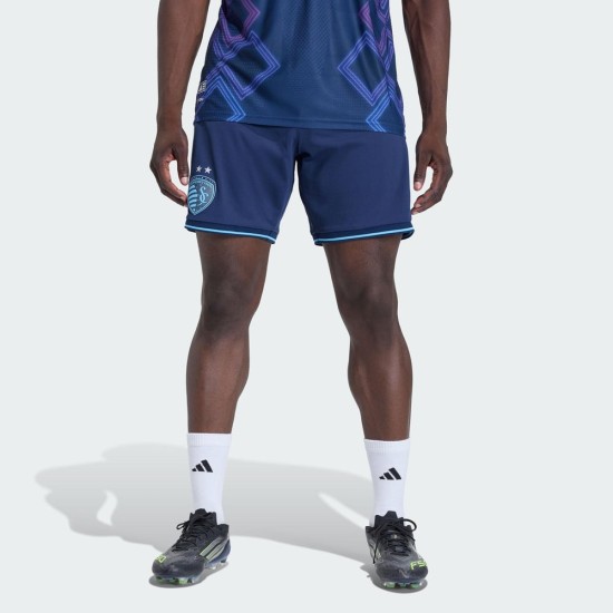 Kid's Sporting Kansas City 2026 Away Shorts Kid's Sporting Kansas City 2026 Away Shorts