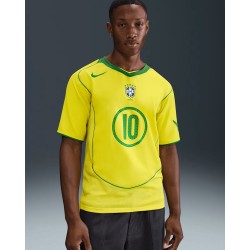 Men's Brazil 2004 T90 Remake Shirt - Ronaldinho #10