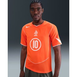 Men's Netherlands 2004 T90 Remake Shirt - V.NISTELROOY #10