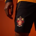Men's Wolverhampton Wanderers 2026/27 Home Shorts - Black Men's Wolverhampton Wanderers 2026/27 Home Shorts - Black