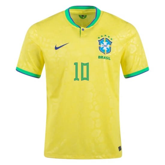 Pele #10 Brazil Home Jersey World Cup 2022 Pele #10 Brazil Home Jersey World Cup 2022
