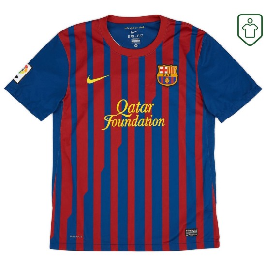 Men's FC Barcelona 2011/12 Home Retro Shirt Messi #10 Men's FC Barcelona 2011/12 Home Retro Shirt Messi #10